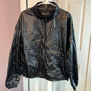 NWT Under Armour Storm Windbreaker Rain Jacket. Black. Size L.
